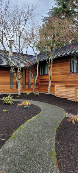 Exterior House Wood Staining in Renton, WA (1)